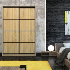 Шкаф-купе Лофт 1600 Шк16-60 (Дуб Сонома) в Глазове - glazov.mebel24.online | фото 7