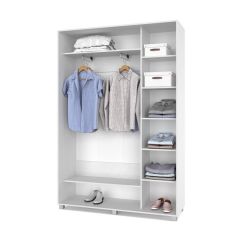 РОЛАНД Шкаф-купе с зеркалами Анкор светлый (450*1500) Р453 в Глазове - glazov.mebel24.online | фото 3