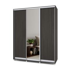 РОЛАНД Шкаф-купе с зеркалом Венге (450*1800) Р482 в Глазове - glazov.mebel24.online | фото 4