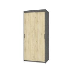 ТОМАС Шкаф-купе Камень темный - Ирландский дуб Т21 в Глазове - glazov.mebel24.online | фото