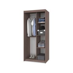 ТОМАС Шкаф-купе с зеркалом Шимо темный/светлый Т22 в Глазове - glazov.mebel24.online | фото 2