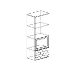Шкаф многоцелевой Дели 64 в Глазове - glazov.mebel24.online | фото 3