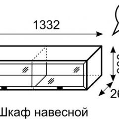 Шкаф навесной Венеция 12 бодега в Глазове - glazov.mebel24.online | фото 3