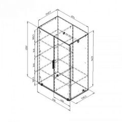 Шкаф Дельта Лофт-13.01 Дуб Ирладндский в Глазове - glazov.mebel24.online | фото 3