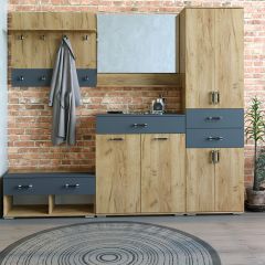 Шкаф с ящиками НКМ Бостон Секция 6 в Глазове - glazov.mebel24.online | фото 2