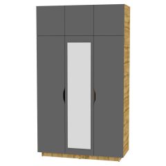 Шкаф с зеркалом "Аврора (H21_M)" в Глазове - glazov.mebel24.online | фото 19