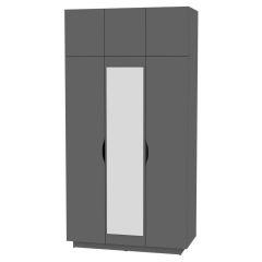 Шкаф с зеркалом "Аврора (H23_M)" в Глазове - glazov.mebel24.online | фото 20