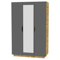 Шкаф с зеркалом "Аврора (H24_M)" в Глазове - glazov.mebel24.online | фото 2