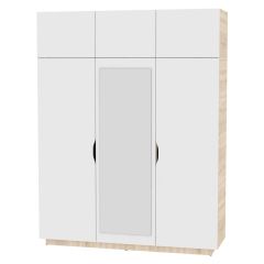 Шкаф с зеркалом "Аврора (H29_M)" в Глазове - glazov.mebel24.online | фото 3