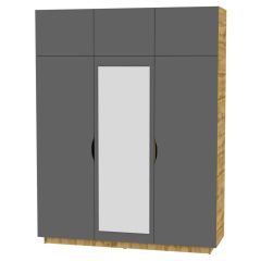 Шкаф с зеркалом "Аврора (H29_M)" в Глазове - glazov.mebel24.online | фото 19