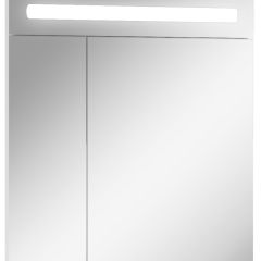 Шкаф-зеркало Аврора 65 с подсветкой LED Домино (DV8006HZ) в Глазове - glazov.mebel24.online | фото