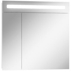Шкаф-зеркало Аврора 70 с подсветкой LED Домино (DV8007HZ) в Глазове - glazov.mebel24.online | фото