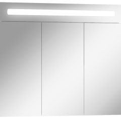 Шкаф-зеркало Аврора 80 с подсветкой LED Домино (DV8009HZ) в Глазове - glazov.mebel24.online | фото