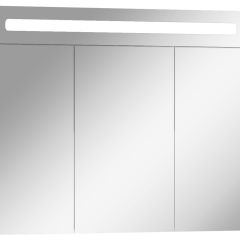 Шкаф-зеркало Аврора 85 с подсветкой LED Домино (DV8010HZ) в Глазове - glazov.mebel24.online | фото