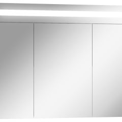 Шкаф-зеркало Аврора 90 с подсветкой LED Домино (DV8011HZ) в Глазове - glazov.mebel24.online | фото