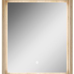 Шкаф-зеркало Nice 60 с подсветкой Домино (DN4706HZ) в Глазове - glazov.mebel24.online | фото 2