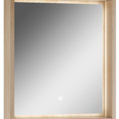 Шкаф-зеркало Nice 60 с подсветкой Домино (DN4706HZ) в Глазове - glazov.mebel24.online | фото 1