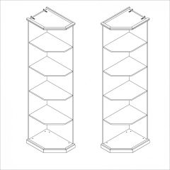 Спальня модульная Мишель (белый матовый/экокожа) в Глазове - glazov.mebel24.online | фото 5