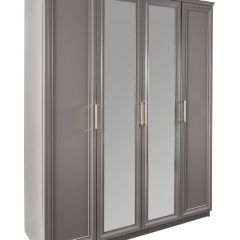 Спальня Мокко 4-х ств 1600 (серый камень) в Глазове - glazov.mebel24.online | фото 1