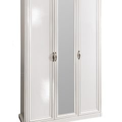 Спальня Натали 3-х ств (белый глянец/экокожа) в Глазове - glazov.mebel24.online | фото 2
