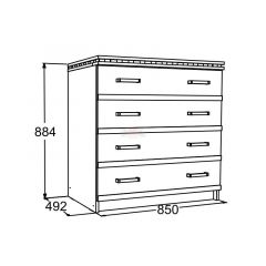 Спальный гарнитур Ольга-13 (модульный) в Глазове - glazov.mebel24.online | фото 17
