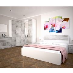 Спальный гарнитур Сорренто EVO (модульный) в Глазове - glazov.mebel24.online | фото 3