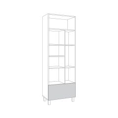 Стеллаж 13.148 Манхеттен в Глазове - glazov.mebel24.online | фото 2