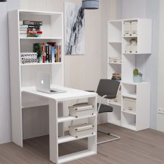 Стеллаж Элемент-1 (белый) в Глазове - glazov.mebel24.online | фото 4