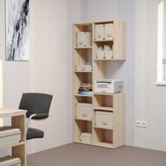 Стеллаж Элемент-2 (дуб сонома) в Глазове - glazov.mebel24.online | фото 3