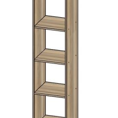 Стеллаж Ярофф №4, четырехсекционный в Глазове - glazov.mebel24.online | фото 2