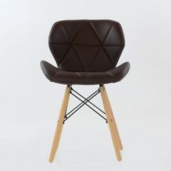 Стул Barneo N-42 Perfecto PU коричневый в Глазове - glazov.mebel24.online | фото 2