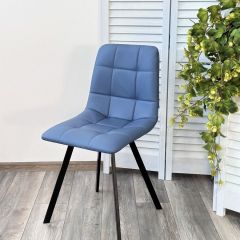 Стул CHILLI-Q SQUARE Oracul 795 Синий, экокожа PU / черный каркас, М-City в Глазове - glazov.mebel24.online | фото 6