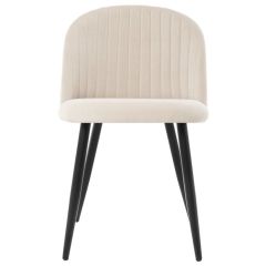 Стул на металлокаркасе Gabi 1 beige / black в Глазове - glazov.mebel24.online | фото 2