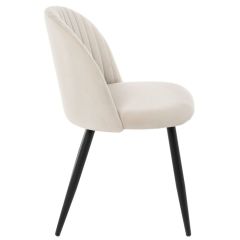 Стул на металлокаркасе Gabi 1 beige / black в Глазове - glazov.mebel24.online | фото 3