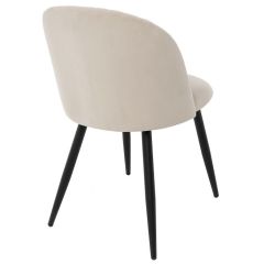 Стул на металлокаркасе Gabi 1 beige / black в Глазове - glazov.mebel24.online | фото 4