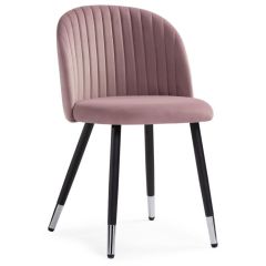 Стул на металлокаркасе Gabi light purple / black в Глазове - glazov.mebel24.online | фото