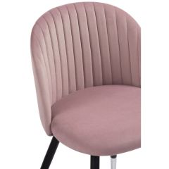 Стул на металлокаркасе Gabi light purple / black в Глазове - glazov.mebel24.online | фото 5