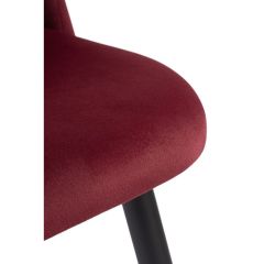 Стул на металлокаркасе Gabi wine red / black в Глазове - glazov.mebel24.online | фото 6