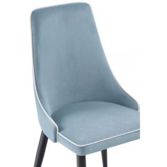 Стул на металлокаркасе Kora 1 light blue / white / black в Глазове - glazov.mebel24.online | фото 5