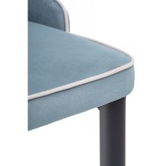 Стул на металлокаркасе Kora 1 light blue / white / black в Глазове - glazov.mebel24.online | фото 7