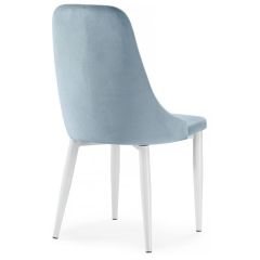 Стул на металлокаркасе Kora light blue / white в Глазове - glazov.mebel24.online | фото 4