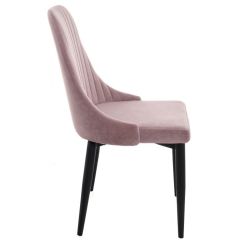 Стул на металлокаркасе Kora light purple / black в Глазове - glazov.mebel24.online | фото 2