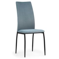 Стул на металлокаркасе Tod light blue / black в Глазове - glazov.mebel24.online | фото 3