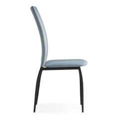 Стул на металлокаркасе Tod light blue / black в Глазове - glazov.mebel24.online | фото 7