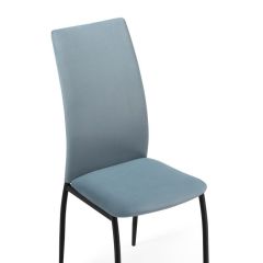 Стул на металлокаркасе Tod light blue / black в Глазове - glazov.mebel24.online | фото 9