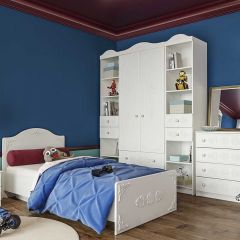 KI-KI ТД400.1 Тумба (белый/белое дерево) в Глазове - glazov.mebel24.online | фото 2
