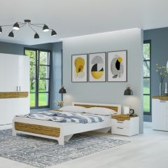 Тумба Милана (Белый/Сосна Гранд) в Глазове - glazov.mebel24.online | фото 3