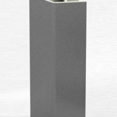 Угловое соединение для цоколя 135 гр. h150 мм (Алюминий, Белый, Черный, Сономаый) в Глазове - glazov.mebel24.online | фото 1