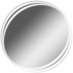 Зеркало Берг 700х700 с подсветкой Домино (GL7055Z) в Глазове - glazov.mebel24.online | фото