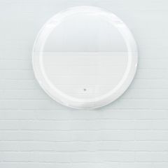 Зеркало Gia 75 white с подсветкой Sansa (SGa1044Z) в Глазове - glazov.mebel24.online | фото 3